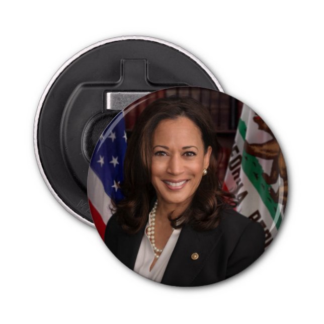 Kamala Harris Candidate for President US 2024 Bottle Opener (Front)