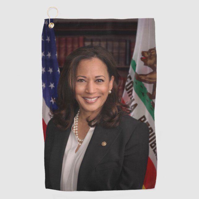 Kamala Harris Candidate for President US 2024 Golf Towel (Front)