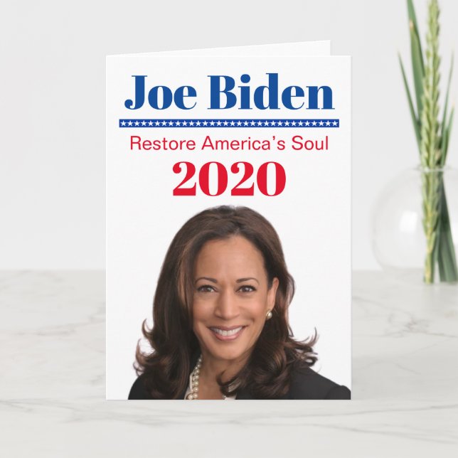 Kamala Harris Card (Front)