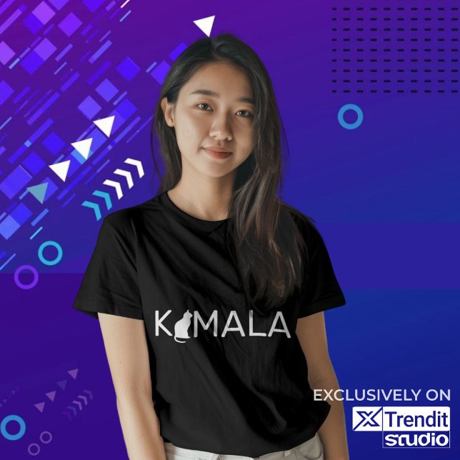 Kamala Harris Cat Lady, Cat ladies love Kamala T-Shirt (cat ladies for kamala harris, usa, republican, maga, america, president, conservative, politics)