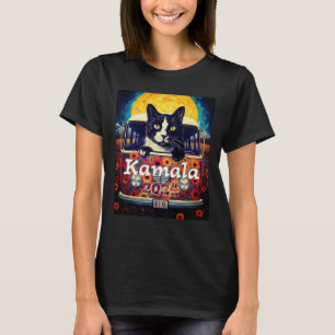 Kamala Harris Cat  T-Shirt