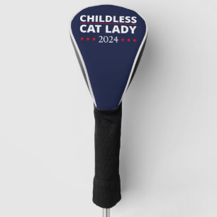 Kamala Harris - Childless Cat Lady 2024 III Golf Head Cover
