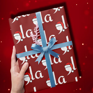 Kamala Harris Christmas 2024 Comma la Wrapping Paper