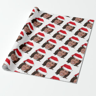 Kamala Harris Christmas Wrapping Paper