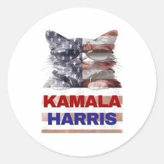 Kamala Harris. Classic Round Sticker