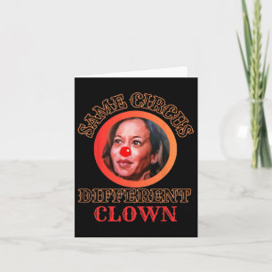 Kamala Harris Clown Kamala Harris Wheimer 2024 Pre Card