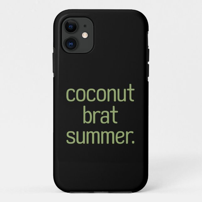 Kamala Harris Coconut Brat Summer 2024  Case-Mate iPhone Case (Back)