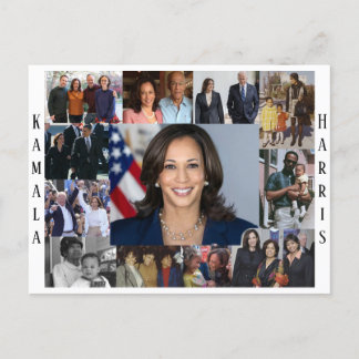 Kamala Harris Collage Postcard