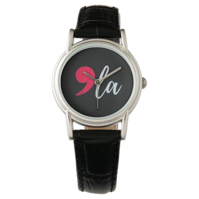 Kamala Harris Comma La Funny Watch (Front)