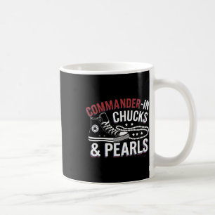 Kamala Harris Commander-in- Cute Shoes Madam Presi Coffee Mug