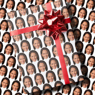 Kamala Harris Custom Face  Wrapping Paper