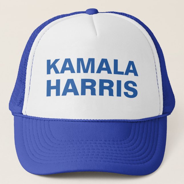 Kamala Harris (CUSTOMIZABLE) Trucker Hat (Front)