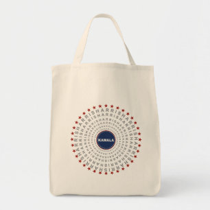 KAMALA HARRIS Echoes of Change Tote Bag