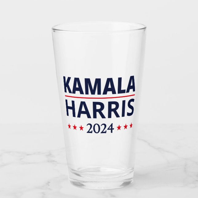 Kamala Harris Election 2024 III Glass (Front)