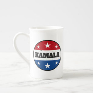 Kamala Harris Election 2024 V Bone China Mug