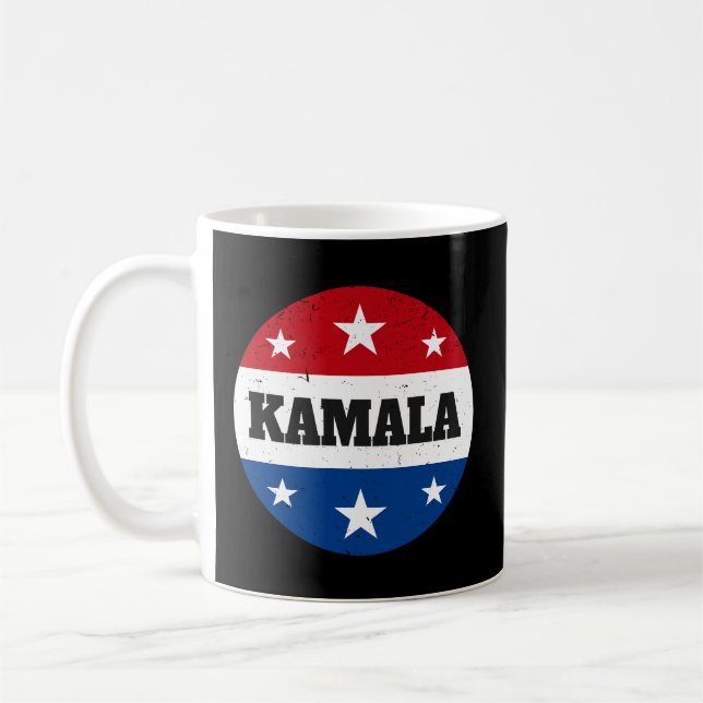 Kamala Harris Election 2024 V Coffee Mug (Left)