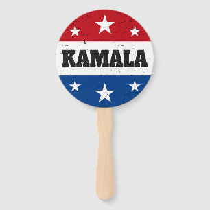 Kamala Harris Election 2024 V Hand Fan