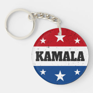 Kamala Harris Election 2024 V Key Ring