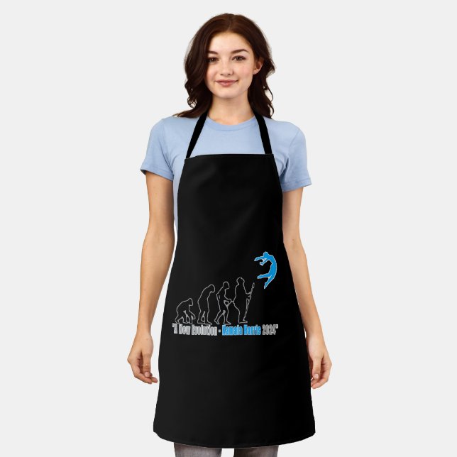 Kamala Harris Evolution Gear Celebrating Her. Apron (Worn)