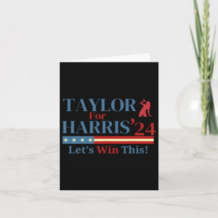 Kamala Harris First Female President 2024 Card