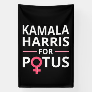 Kamala Harris For POTUS I Banner