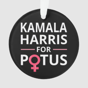 Kamala Harris For POTUS I Ornament