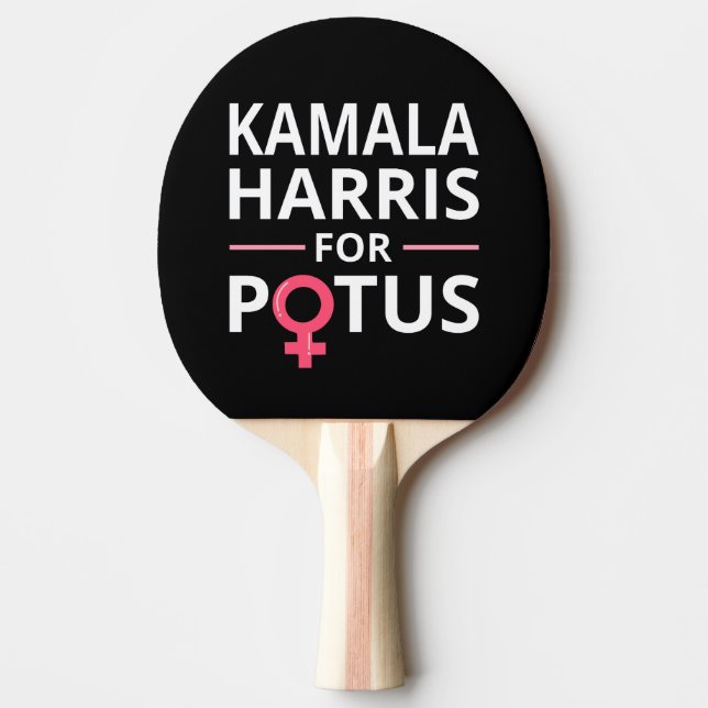 Kamala Harris For POTUS I Ping Pong Paddle (Front)