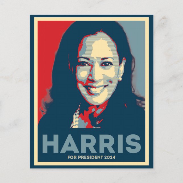 Kamala Harris For President 2024 Flyer (Front)