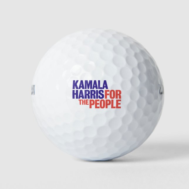 Kamala Harris for President 2024 Golf Balls (Front)