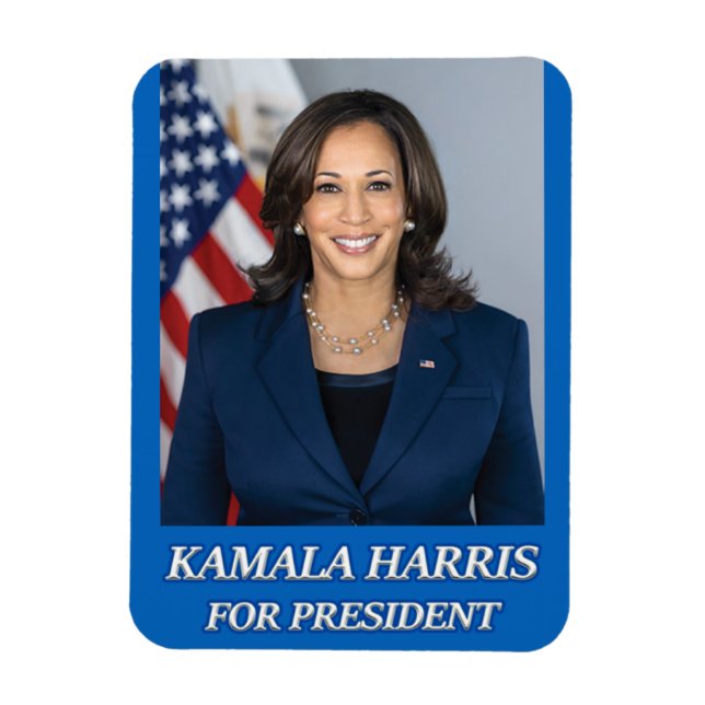KAMALA HARRIS FOR PRESIDENT 2024 MAGNET (Vertical)