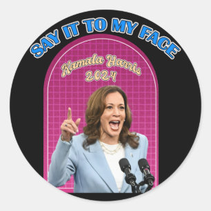 Kamala Harris For President -election 2025 Apparel Classic Round Sticker