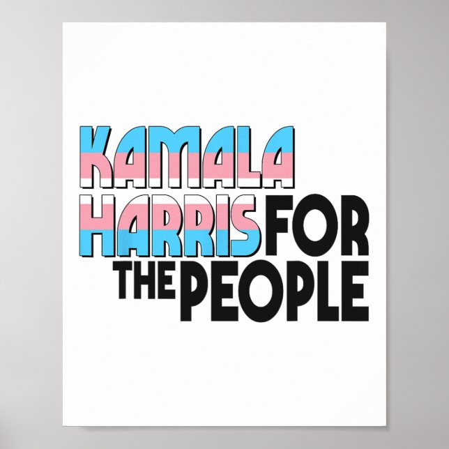 Kamala Harris For President Lgbt Kamala Harris For Poster (Front)