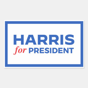 Kamala Harris for President Rectangular Sticker