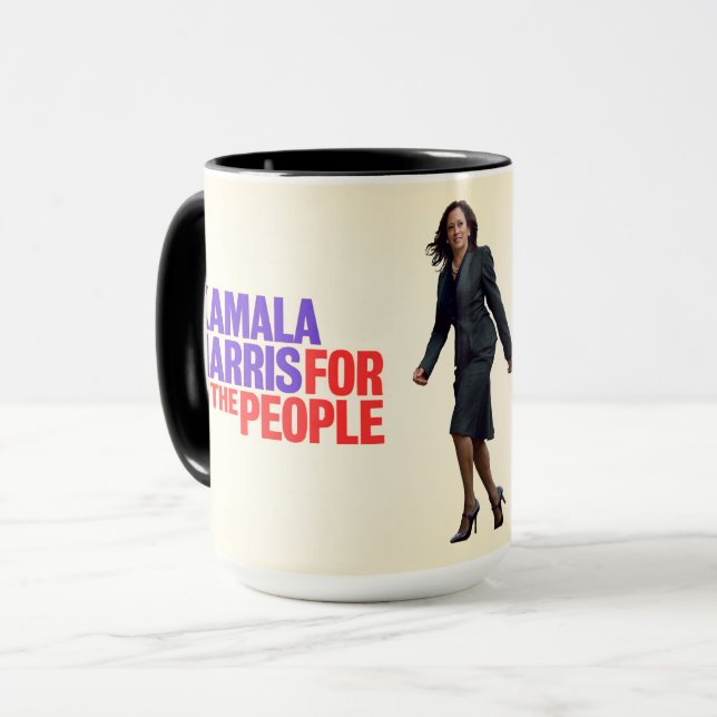 Kamala Harris for the People 2020 Mug (Front Left)