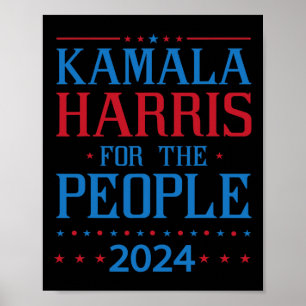 Kamala Harris For The People 2024 Election 2024  Poster