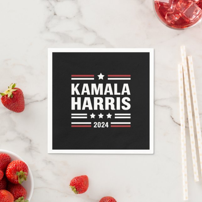Kamala Harris for The People 2024 President  Napkin (Insitu)