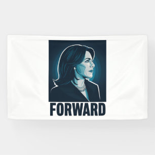 Kamala Harris Forward 2024 Presidential Election Banner