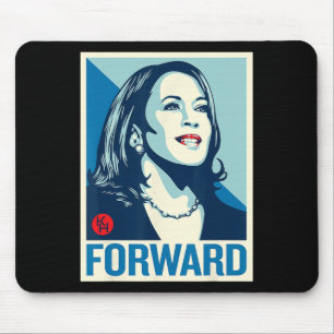 Kamala Harris Forward  Mouse Pad