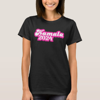 Kamala Harris girly Pink Logo 2024 T-Shirt