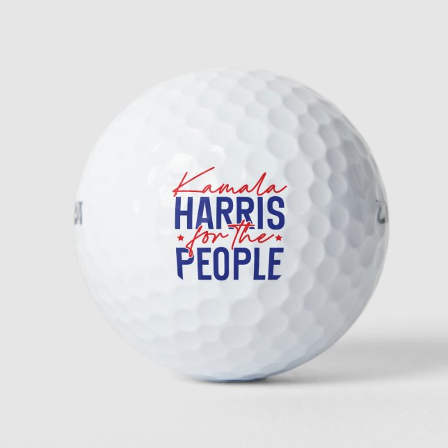 Kamala Harris Golf Balls (Front)