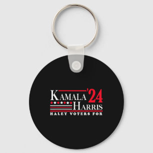 Kamala Harris Haley Voters For Key Ring