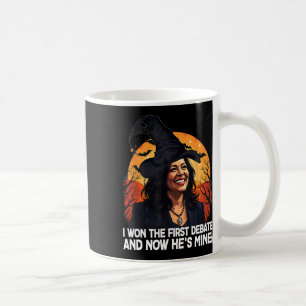 Kamala Harris Halloween Won The First Debate Im Wi Coffee Mug