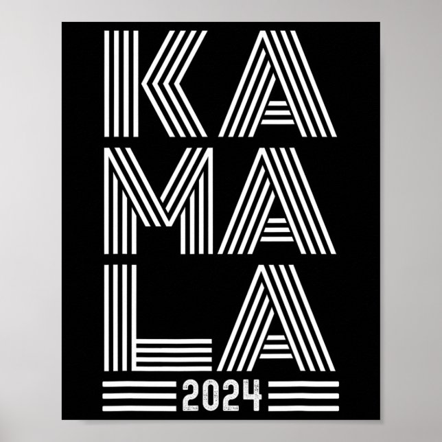 Kamala Harris Harris Wheimer Presidential Election Poster (Front)