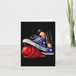 Kamala Harris High Heels Stepping On Red Hat Card