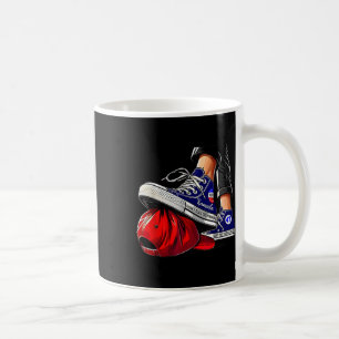 Kamala Harris High Heels Stepping On Red Hat Coffee Mug