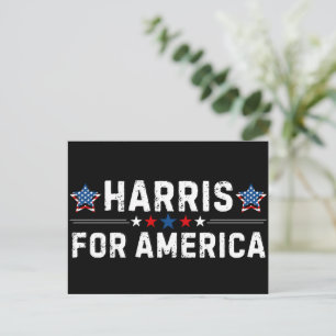 Kamala Harris Holiday Postcard