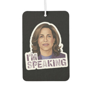 Kamala Harris I Am Speaking, Historic Debate Quote Car Air Freshener