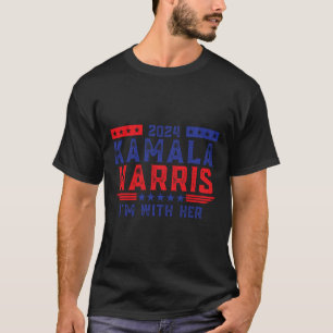 Kamala Harris I'm With Her Election 2024  T-Shirt