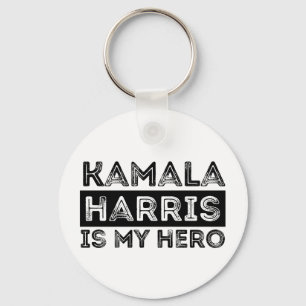 Kamala Harris is My Hero - President 2024 Key Ring