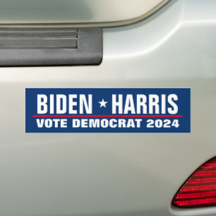 Kamala Harris Joe Biden 2024 election democrat Bumper Sticker